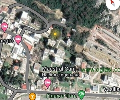 Gradjevinski zemljište, Čanj, Bar, 1218m2