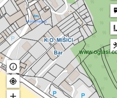 Gradjevinski zemljište, Čanj, Bar, 1218m2