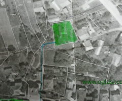 Na prodaju građevinski plac u Vranjskoj banji kod opštine, pored glavne ulice, površine 1450 m2
