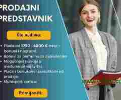 Prodajni predstavnik❗️