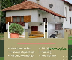 Konak Trešnja Vam nudi udoban i povoljan smeštaj