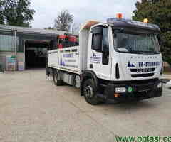 IVECO kamion sa kranom /dizalicom 2011. god dja, Pančevo