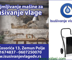 Iznajmljivanje vrhunskih mašina za isušivanje vlage