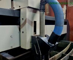 Cnc plazma sa hiper glavom+sistem odimljavanje+izvod za ruter
