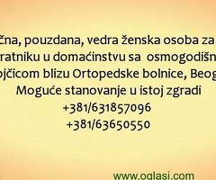 Pouzdana zena za pomoc porodici