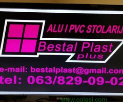 Potrebani majstori i pomocni radnici za Alu i Pvc stolariju alu i staklene fasade