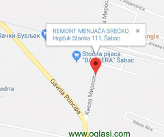 Remont menjaca Sabac