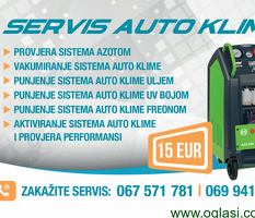Punjenje i servis auto klima